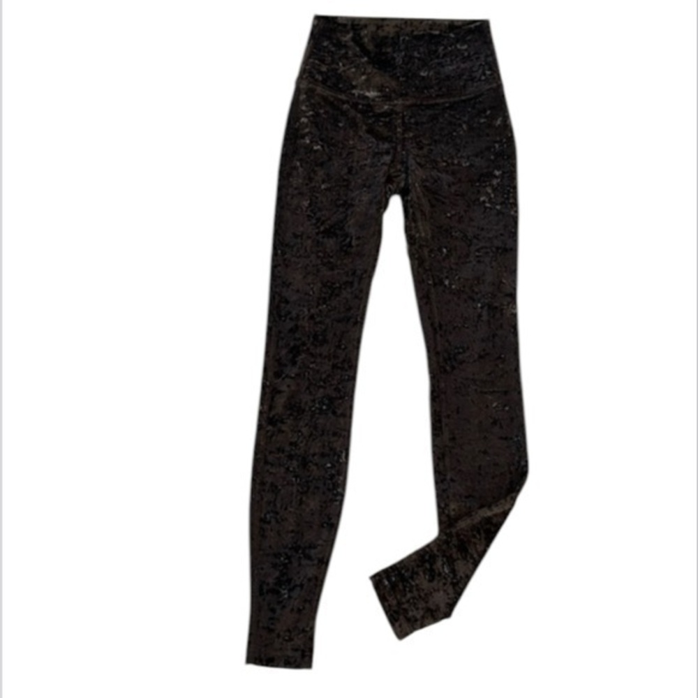 Lululemon Ready to Crush- crushed velvet leggings size 4
